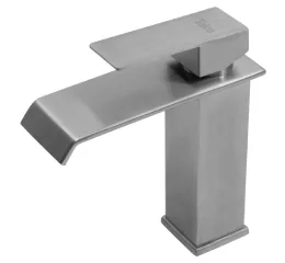 Torneira Cascata – Monocomando – Aço Inox Escovado QSM-H2012